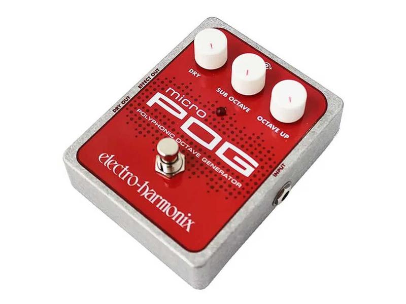 ギター micro POG electro-harmonix Pedal Electro Harmonix Micro Pog Octavador Polifónico Cor